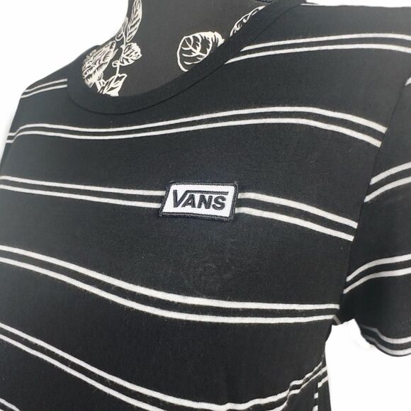 VANS Off The Wall - Stripe Pocket Tee - Women’s XL - Picture 5 of 5